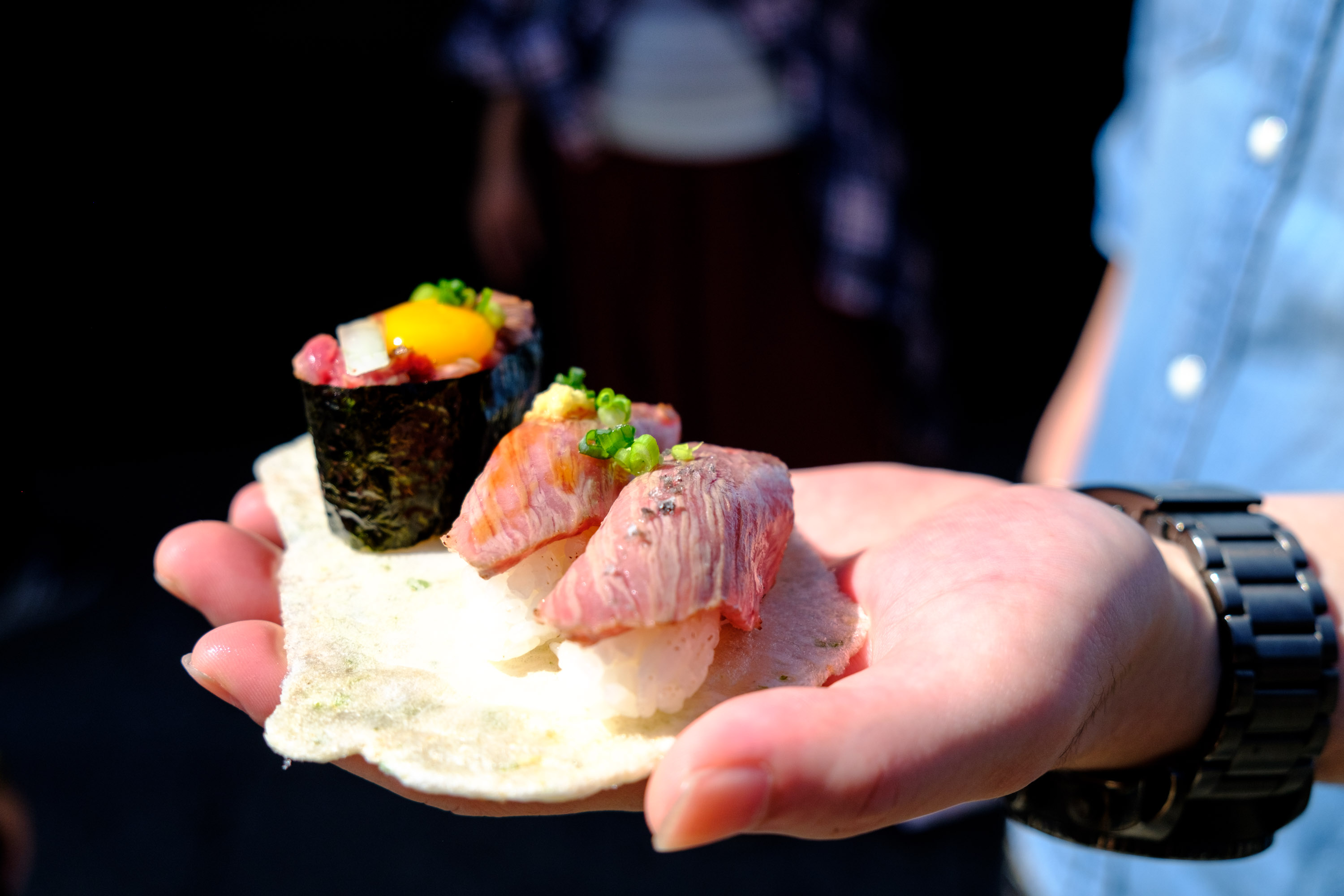 Beef Sushi